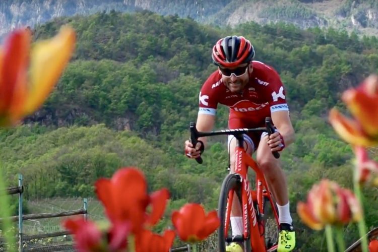 Con Maurizio Fondriest E Sky Sport Icarus Sul Lago Di Caldaro A Presentare L’Alpecin Cycling Training Camp