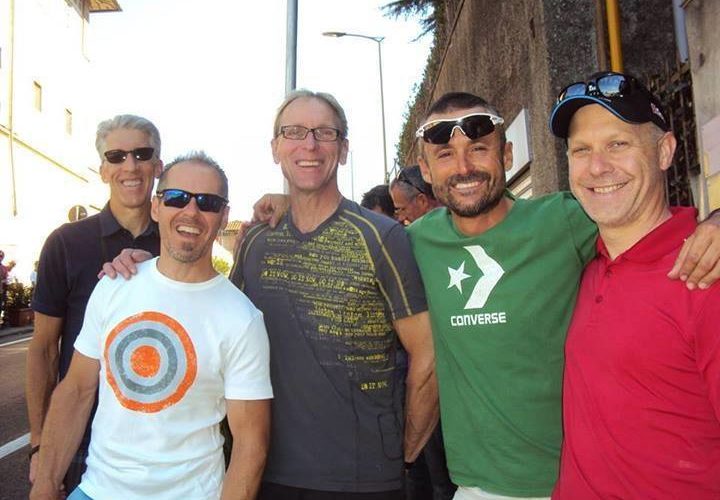 Dalla Lontana Thunder Bay (Canada) In Romagna: Dave, Will, Pete, Tom And Roy Riding With The “Padre”