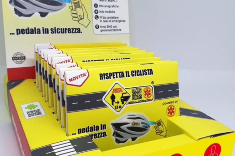 Rispetta Il Ciclista ICE-KEY: Ecco Il Diario Sanitario Che Salva La Vita!