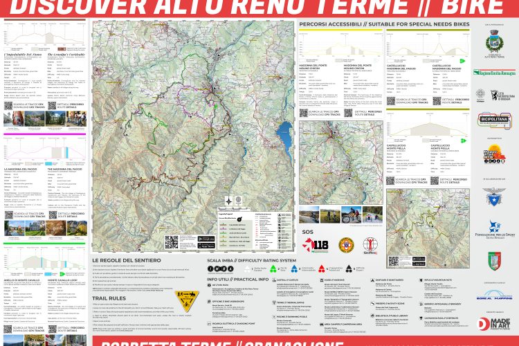 L’Alto Reno Terme Inaugura 6 Nuovi Itinerari, Di Cui 3 Accessibili A Disabili Nel Percorso Della Appenninica MTB Race