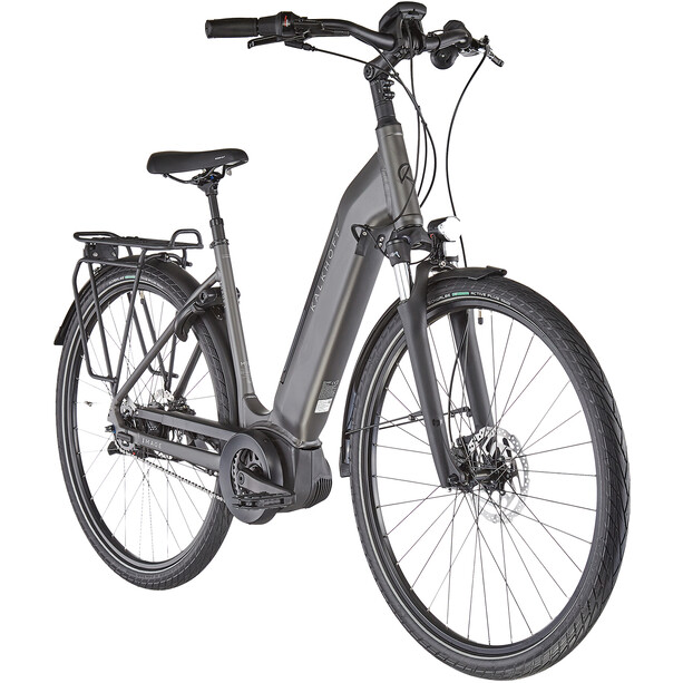 A Bike Shop Rimini le eleganti bici Kalkhoff: in vendita di colore grigio  la Image 3, elegante, sportiva con Bosch Performance - Cycling Notes