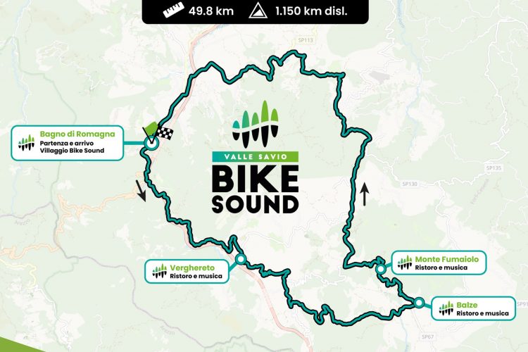 Valle Savio Bike Sound Riparte E Si Trasforma In Un Calendario Di Eventi Bici+musica Per La Ripartenza Emotiva Del Territorio Colpito Dall’alluvione