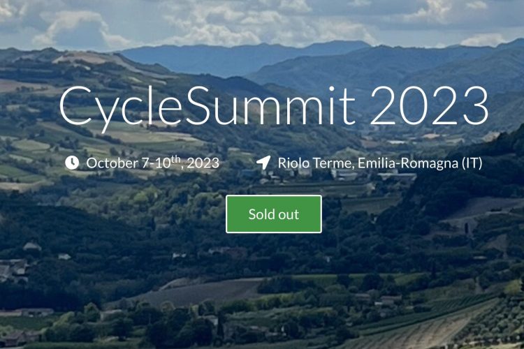 Il Cycle Summit Di Riolo Terme Di Ottobre Fa Il Sold Out Di Operatori. Attesi 140 Partecipanti Da Tutto Il Mondo: Europa, USA, Giappone