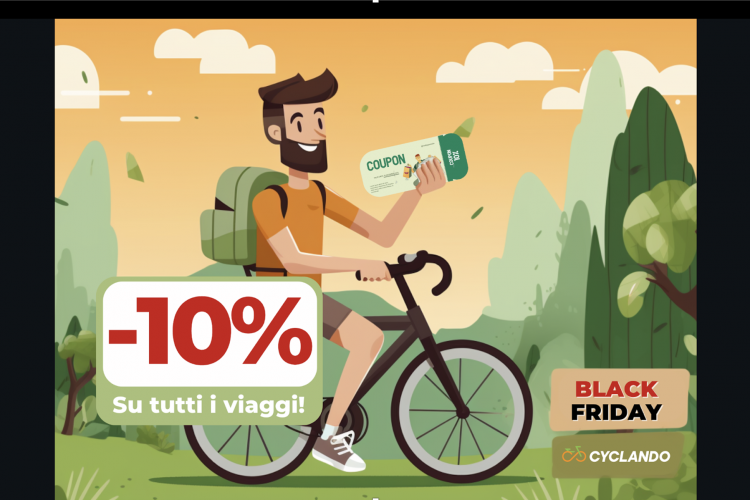 Cyclando Rivoluziona L’esperienza Di Prenotazione Dei Tour In Bici In Europa  Con Un Nuovo Sito Web E Sconti Esclusivi Per Il Black Friday