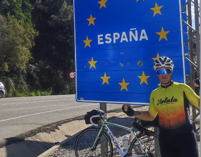Da Carpegna A Malaga In Bicicletta: La”Randonnee” Del Romagnolo Edoardo Vandi