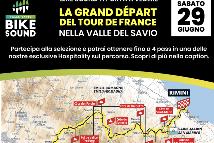 Torna Valle Savio Bike Sound… E Ti Porta Al Tour De France